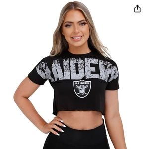 Raiders crop top
